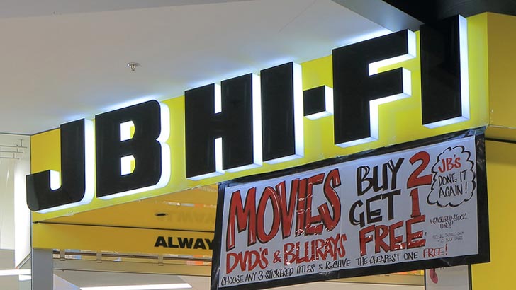 jb hifi shares
