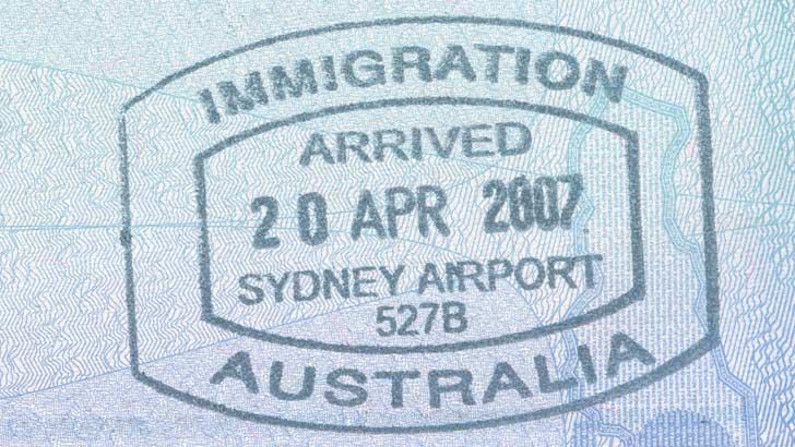 sydney airport immigration migrant federal budget