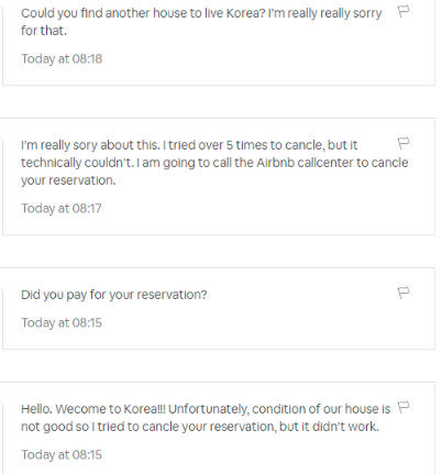 airbnb scam cancellation