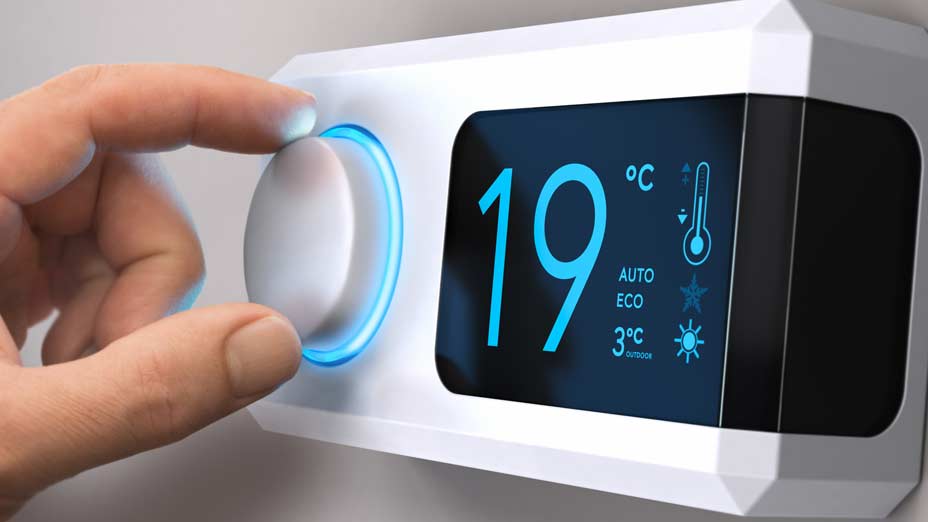 thermostat air con power bill summer