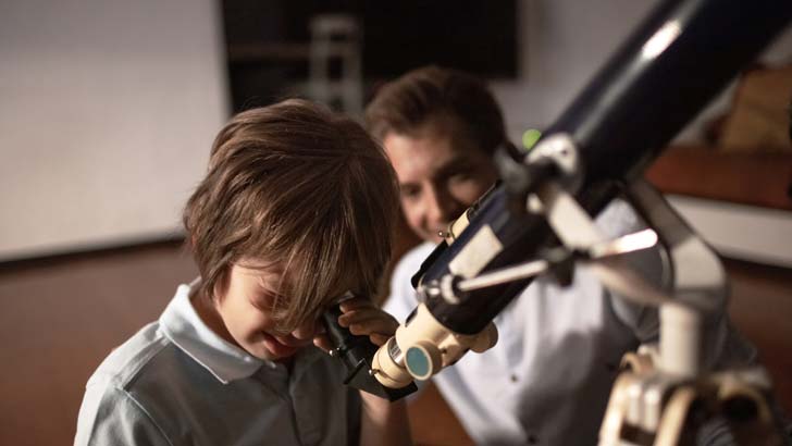 Borrow a fishing rod or telescope from a library.