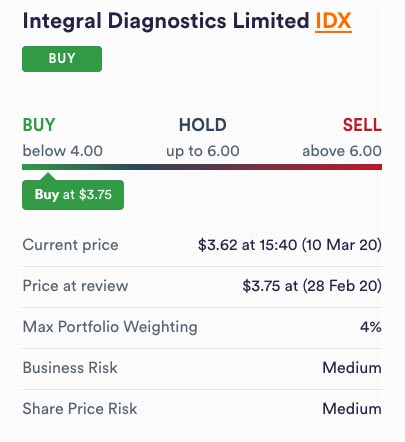 integral diagnostics