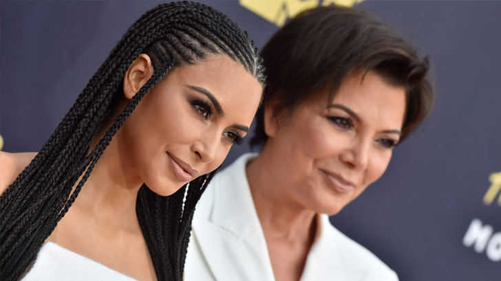 kim kardashian with kris jenner sky partners