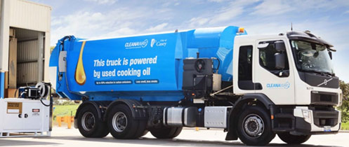 cleanway renewable diesel truck
