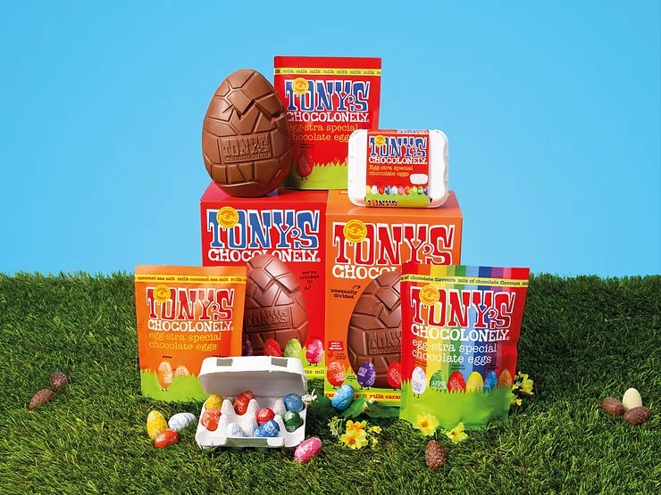 tony's chocolonely easter eggs