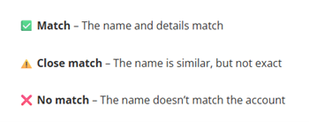 australian banks confirmation of payee