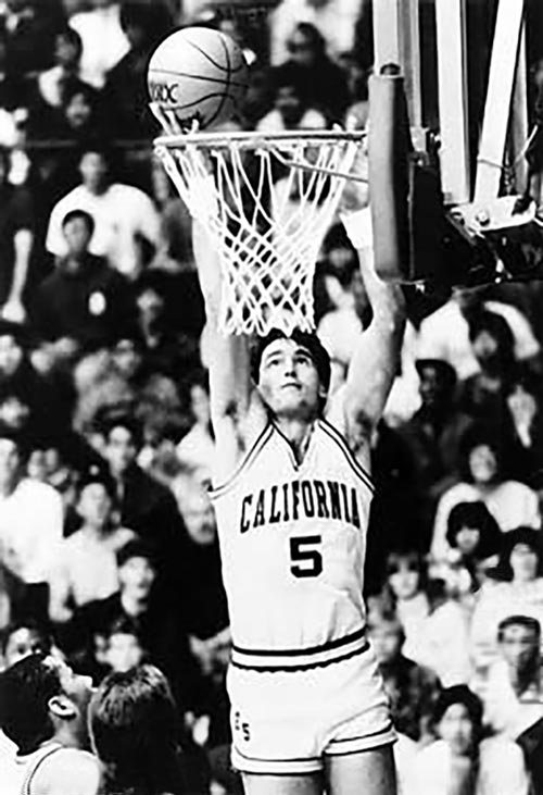 dave butler playing for the cal bears may 2 1987